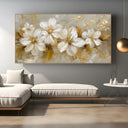 Quadro Stampa su Tela Petali Dorati - CupidoDesign