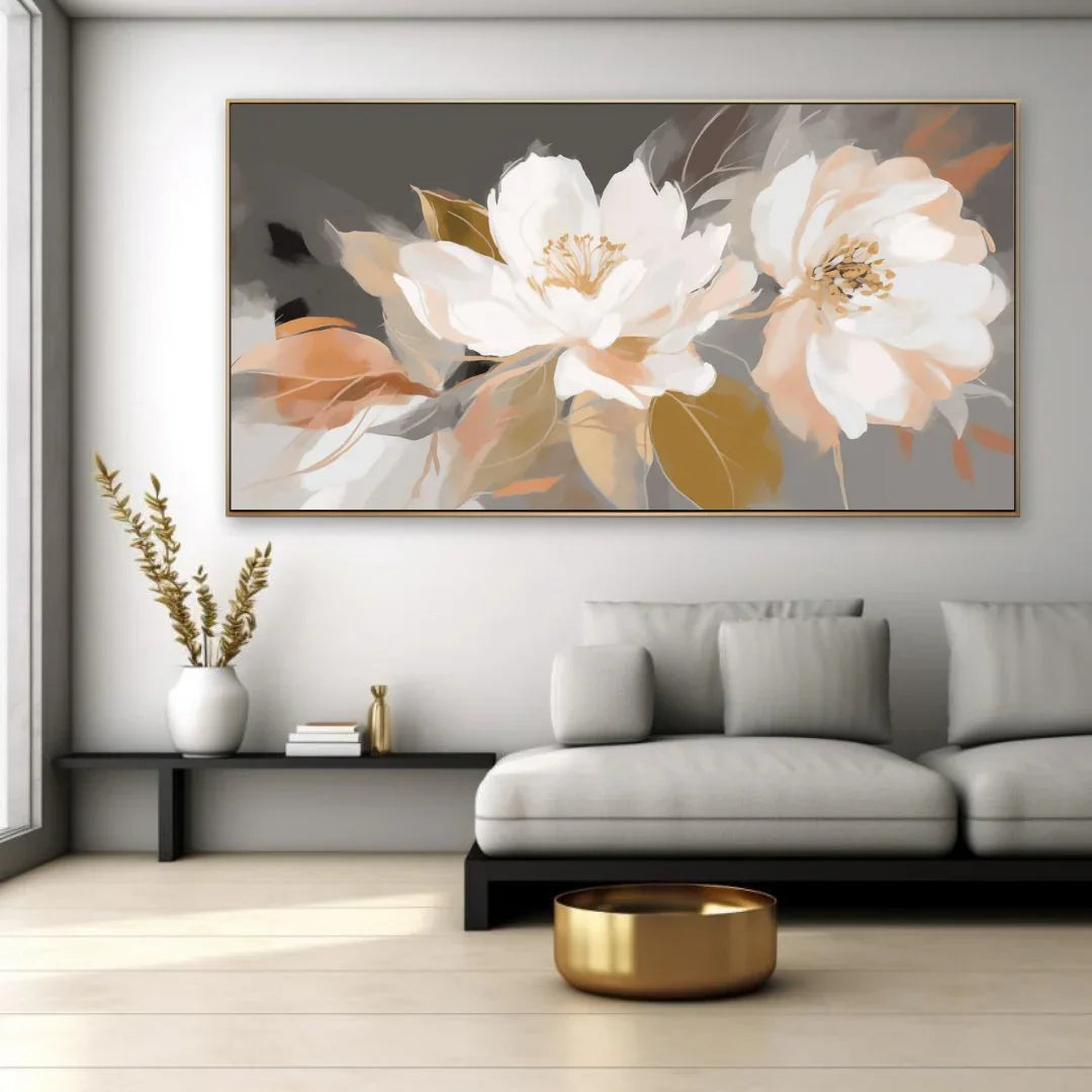 Quadro Stampa su Tela Petali leggeri - CupidoDesign
