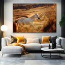 Quadro Stampa su Tela Pianura Equestre - CupidoDesign