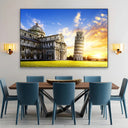Quadro Stampa su Tela Piazza dei Miracoli, Pisa - CupidoDesign