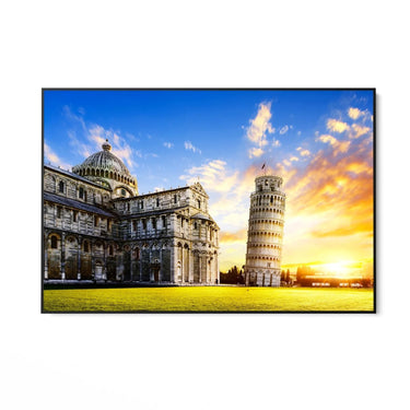 Quadro Stampa su Tela Piazza dei Miracoli, Pisa - CupidoDesign