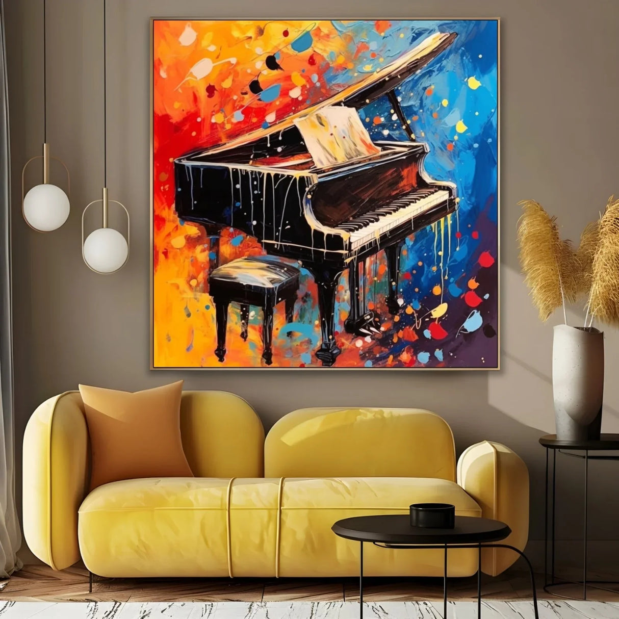 Quadro Stampa su Tela Piccola Sinfonia - CupidoDesign