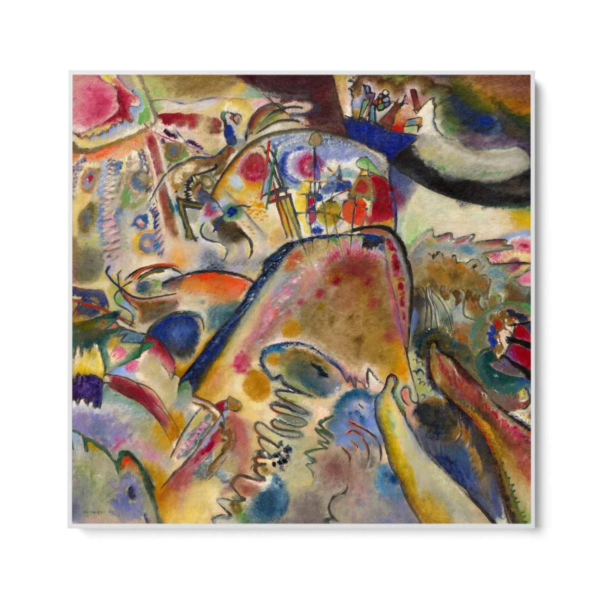 Quadro Stampa su Tela Piccoli Piaceri, Wassily Kandinsky - CupidoDesign
