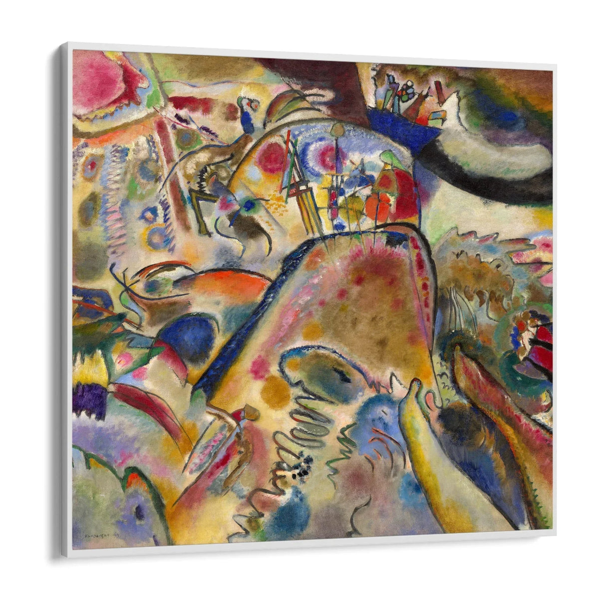 Quadro Stampa su Tela Piccoli Piaceri, Wassily Kandinsky - CupidoDesign