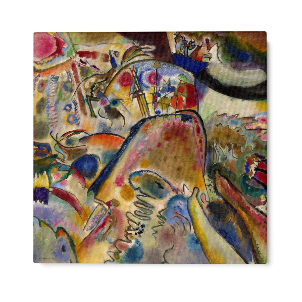 Quadro Stampa su Tela Piccoli Piaceri, Wassily Kandinsky - CupidoDesign