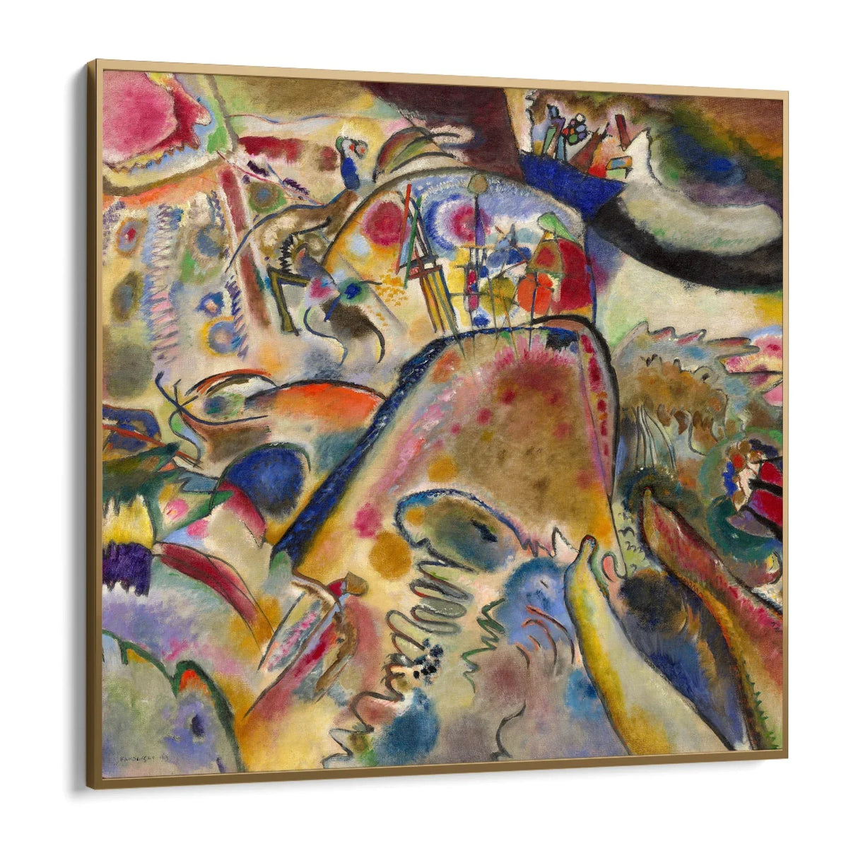Quadro Stampa su Tela Piccoli Piaceri, Wassily Kandinsky - CupidoDesign