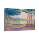 Quadro Stampa su Tela Pini lungo la costa, Henri-Edmond Cross - CupidoDesign
