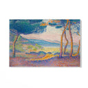 Quadro Stampa su Tela Pini lungo la costa, Henri-Edmond Cross - CupidoDesign