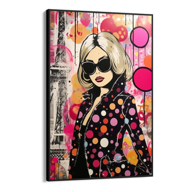 Quadro Stampa su Tela Pink Dot - CupidoDesign