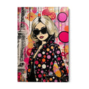 Quadro Stampa su Tela Pink Dot - CupidoDesign