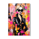 Quadro Stampa su Tela Pink In Paris - CupidoDesign