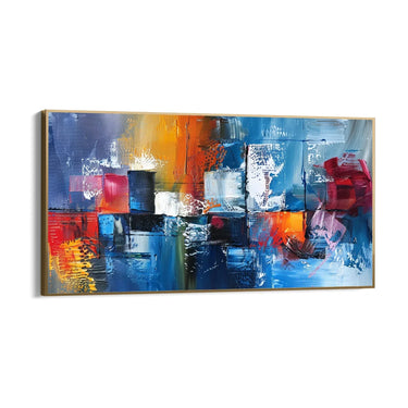 Quadro Stampa su Tela Poligoni astratti - CupidoDesign