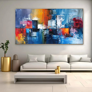 Quadro Stampa su Tela Poligoni astratti - CupidoDesign