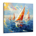 Quadro Stampa su Tela Pomeriggio colorato - CupidoDesign
