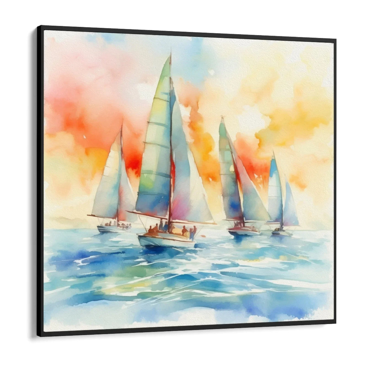 Quadro Stampa su Tela Pomeriggio marino - CupidoDesign