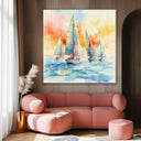 Quadro Stampa su Tela Pomeriggio marino - CupidoDesign