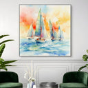 Quadro Stampa su Tela Pomeriggio marino - CupidoDesign