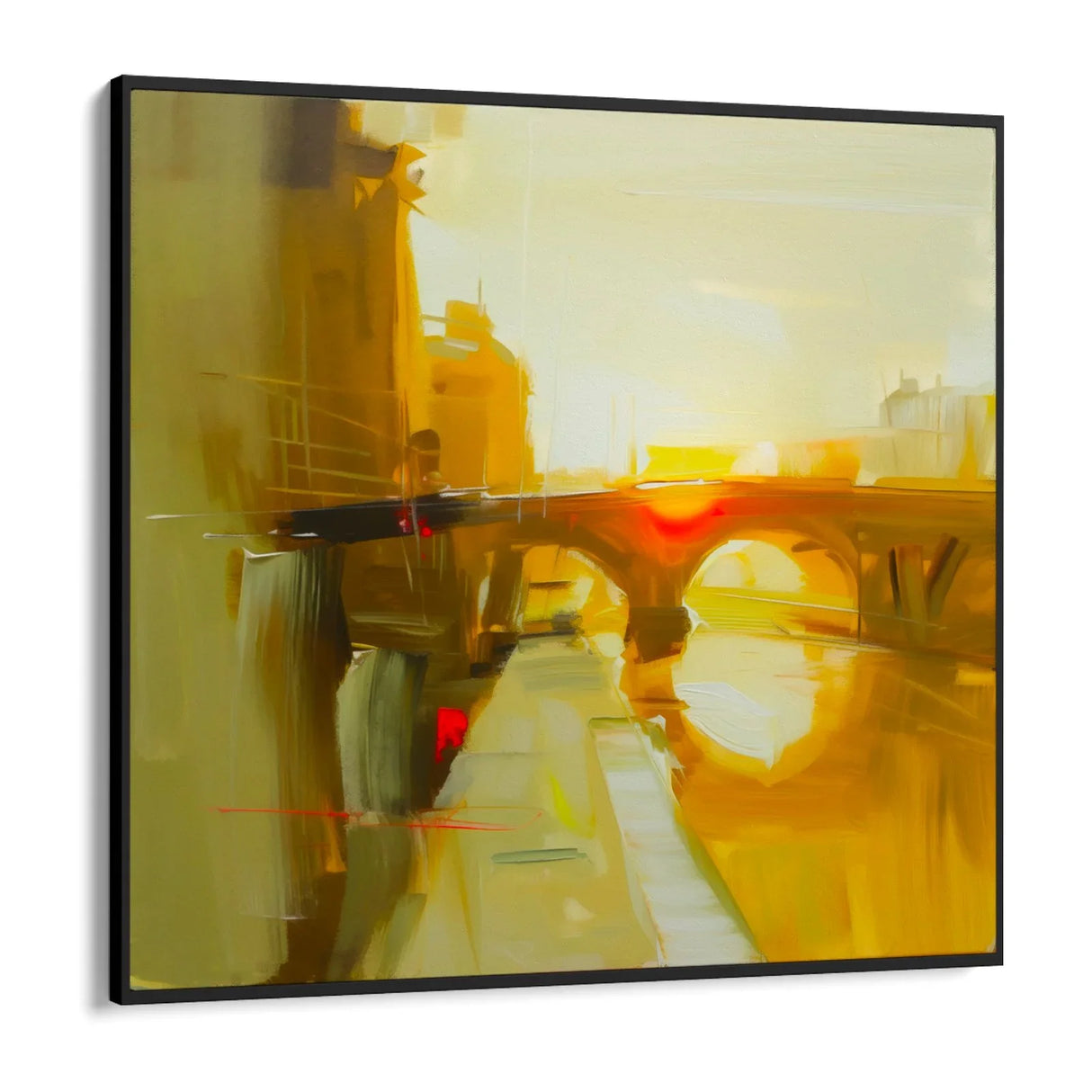 Quadro Stampa su Tela Ponte di Luce - CupidoDesign