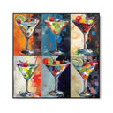 Quadro Stampa su Tela Pop Martini - CupidoDesign