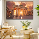 Quadro Stampa su Tela Porta di Brandeburgo, Berlino - CupidoDesign
