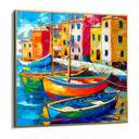 Quadro Stampa su Tela Porto di Colori - CupidoDesign
