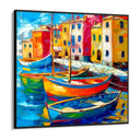 Quadro Stampa su Tela Porto di Colori - CupidoDesign