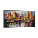 Quadro Stampa su Tela Porto urbano - CupidoDesign
