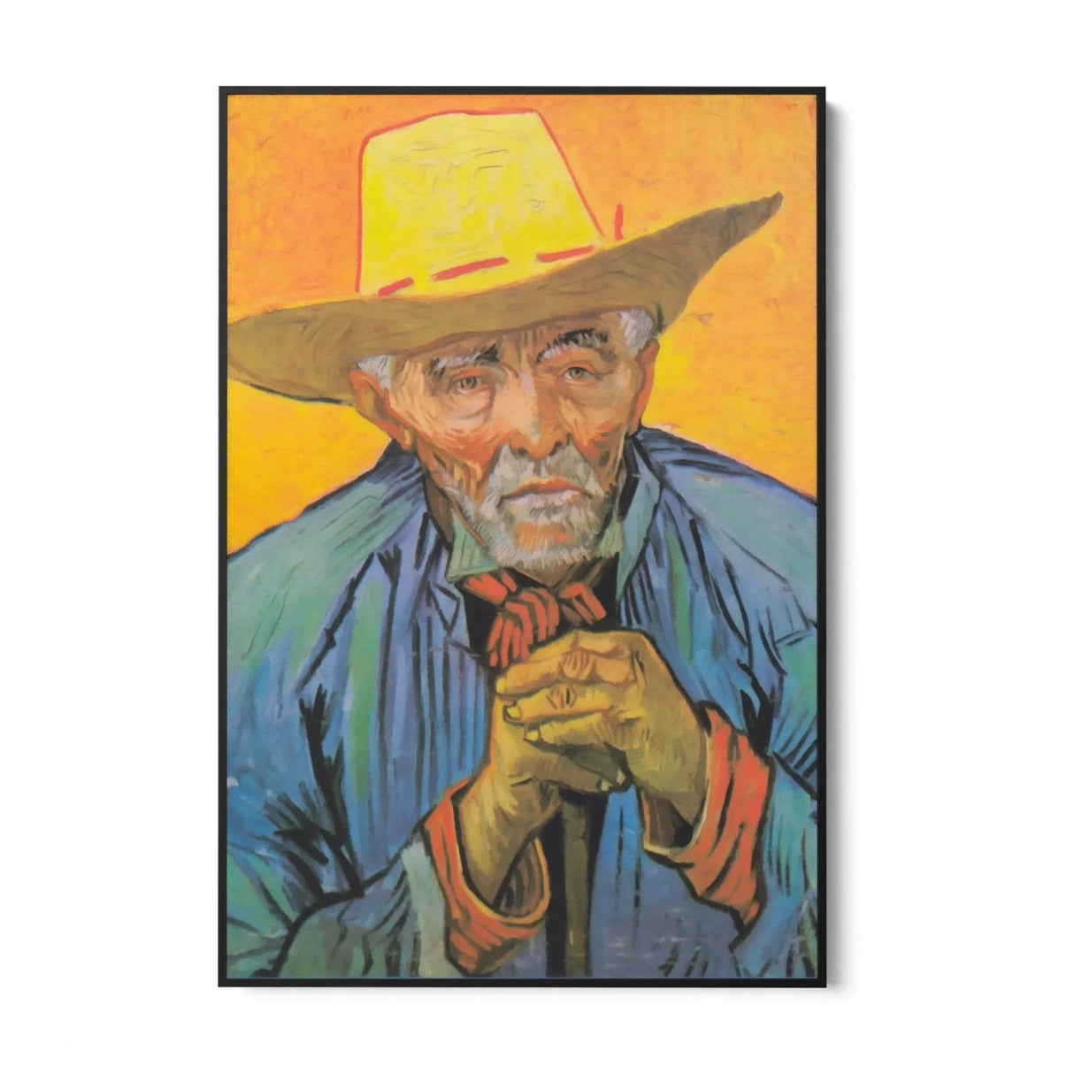 Quadro Stampa su Tela Portrait of Patience Escalier, Vincent Van Gogh - CupidoDesign
