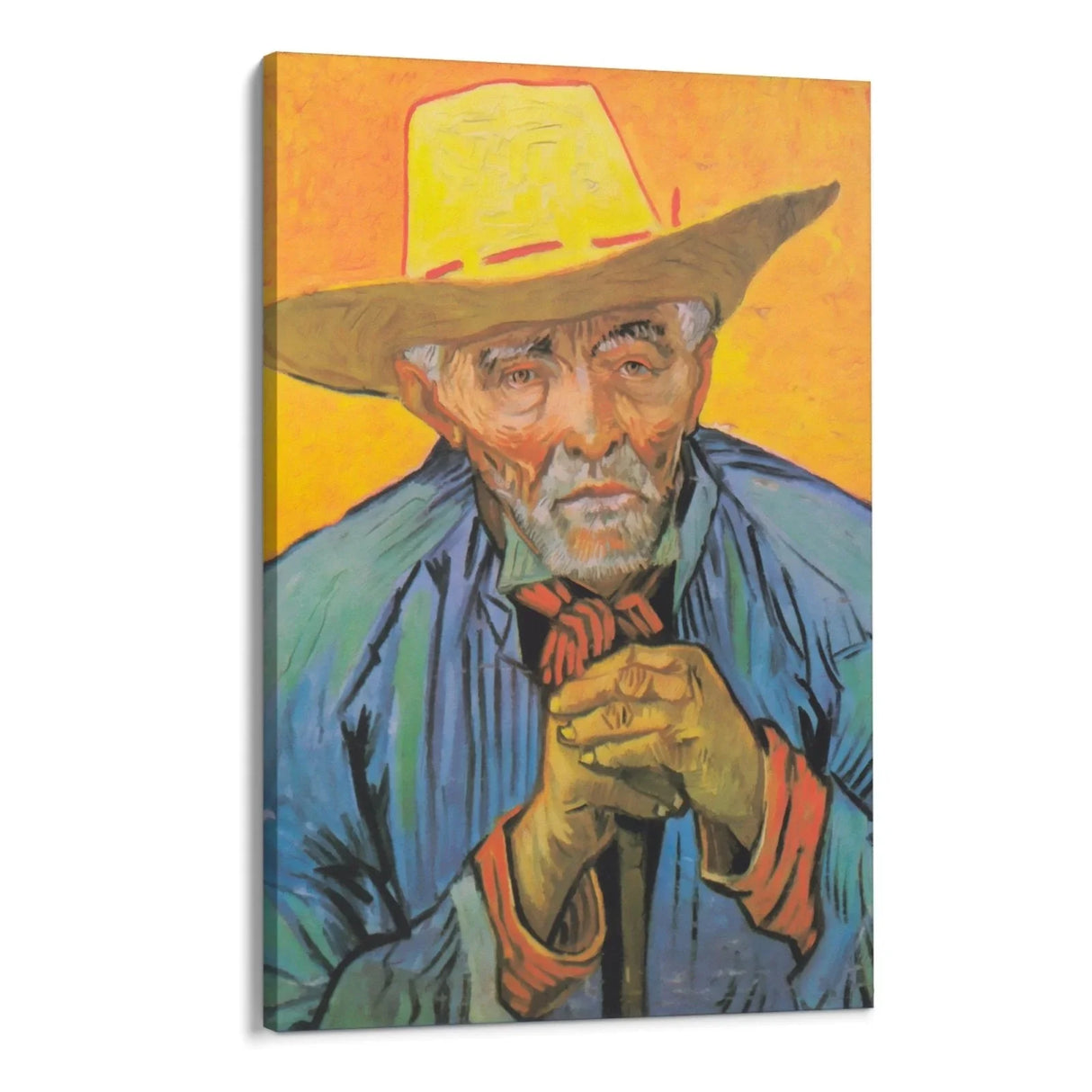 Quadro Stampa su Tela Portrait of Patience Escalier, Vincent Van Gogh - CupidoDesign