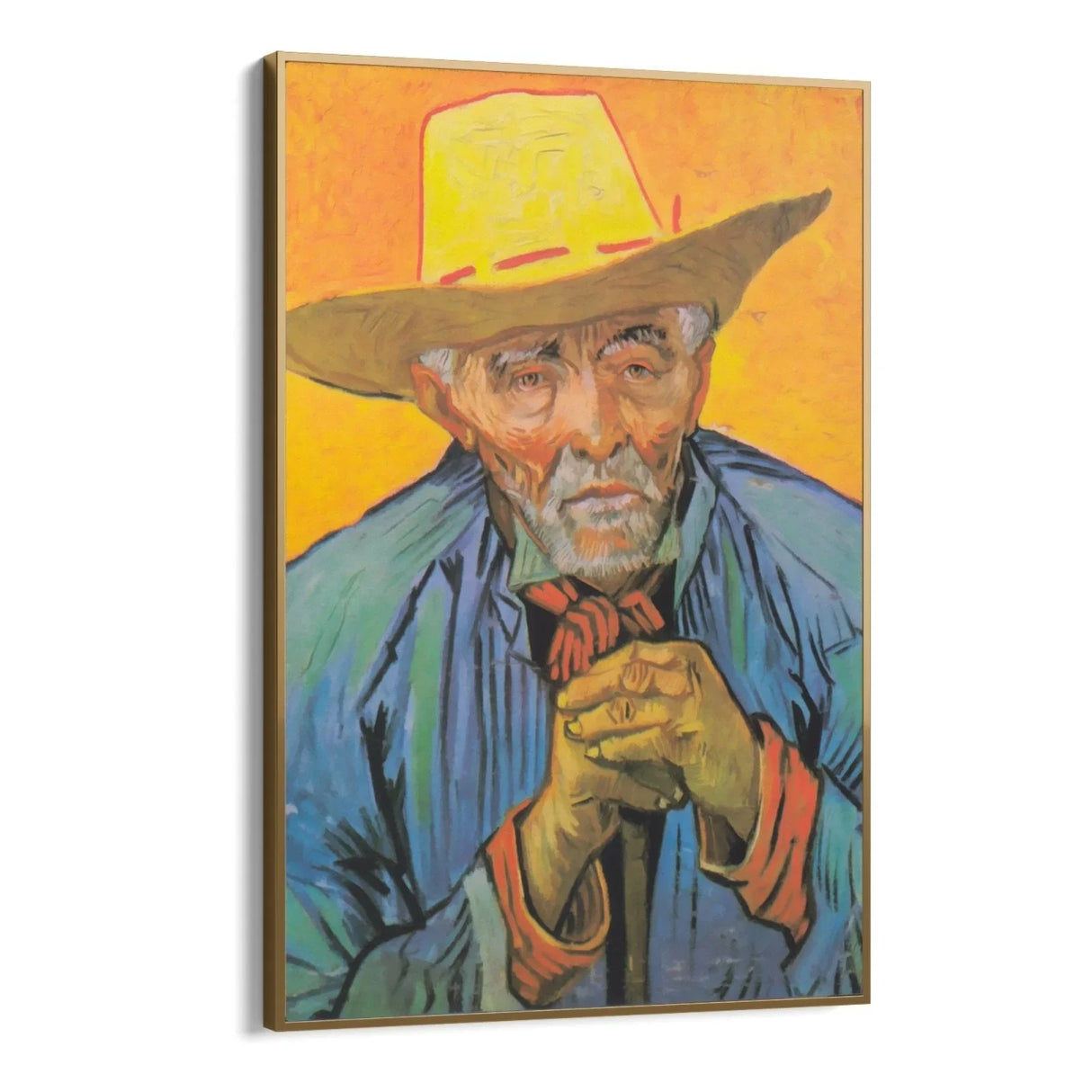 Quadro Stampa su Tela Portrait of Patience Escalier, Vincent Van Gogh - CupidoDesign