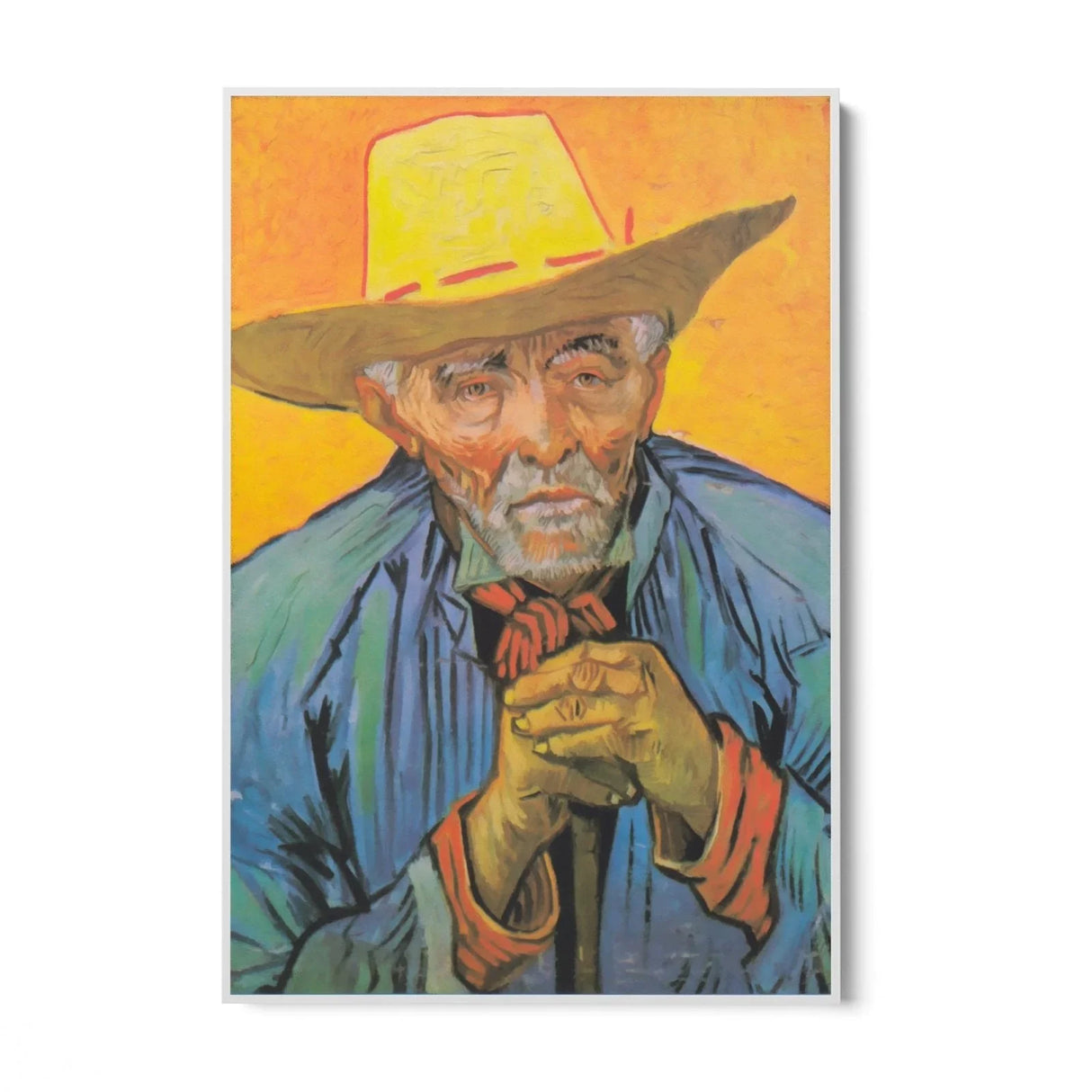 Quadro Stampa su Tela Portrait of Patience Escalier, Vincent Van Gogh - CupidoDesign