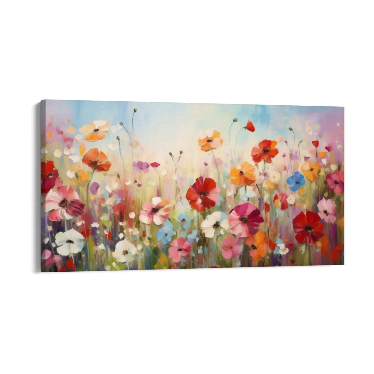 Quadro Stampa su Tela Prati di Primavera - CupidoDesign