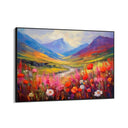Quadro Stampa su Tela Prato Fiabesco - CupidoDesign