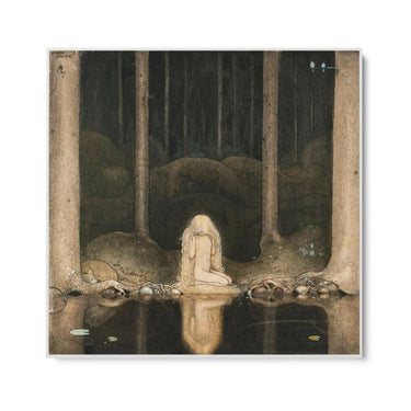 Quadro Stampa su Tela Principessa Tuvstarr, John Bauer - CupidoDesign