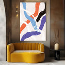 Quadro Stampa su Tela Profili dissolti - CupidoDesign