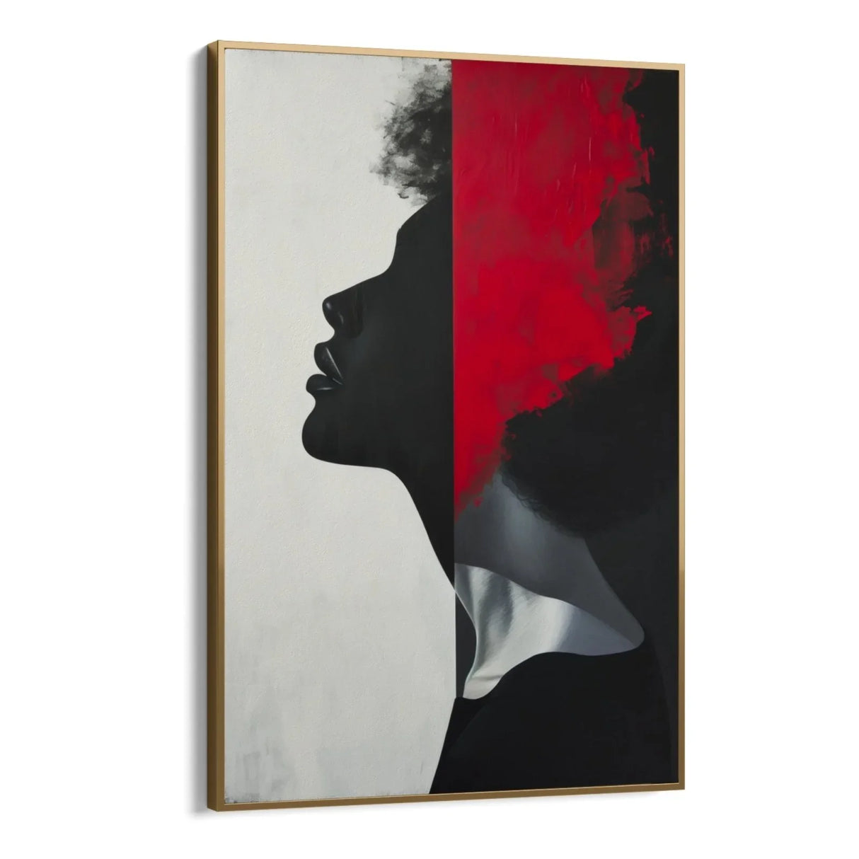 Quadro Stampa su Tela Profilo Incantato - CupidoDesign
