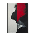Quadro Stampa su Tela Profilo Incantato - CupidoDesign