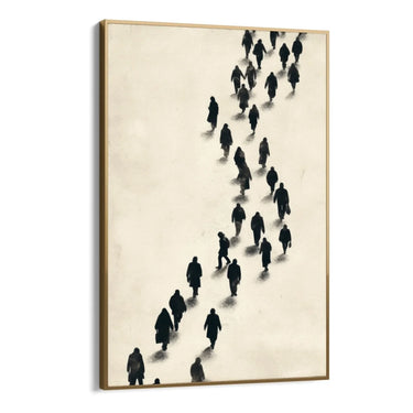 Quadro Stampa su Tela Profondo Silenzio - CupidoDesign