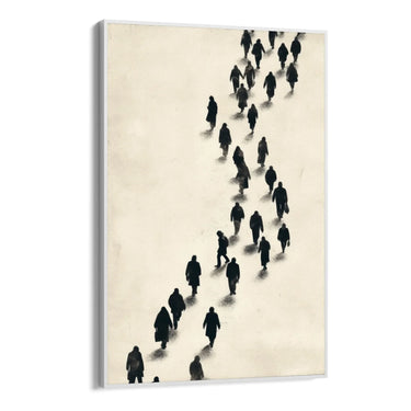 Quadro Stampa su Tela Profondo Silenzio - CupidoDesign