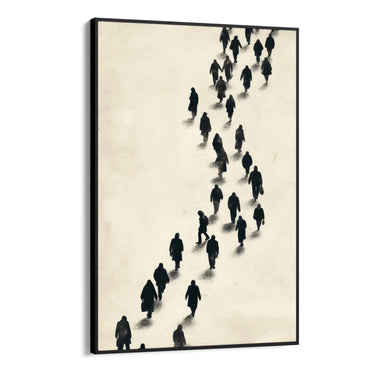 Quadro Stampa su Tela Profondo Silenzio - CupidoDesign