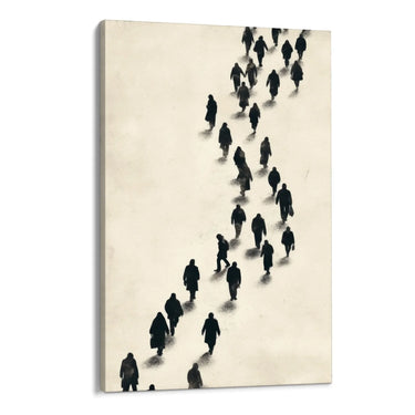 Quadro Stampa su Tela Profondo Silenzio - CupidoDesign