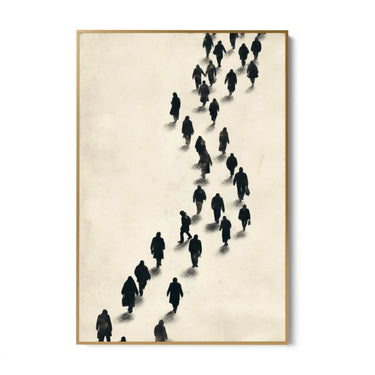 Quadro Stampa su Tela Profondo Silenzio - CupidoDesign