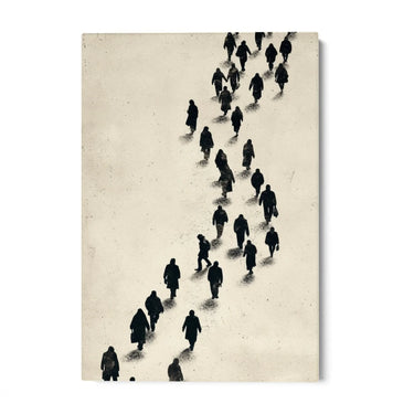 Quadro Stampa su Tela Profondo Silenzio - CupidoDesign