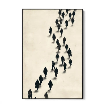 Quadro Stampa su Tela Profondo Silenzio - CupidoDesign