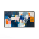 Quadro Stampa su Tela Prospettive blu - CupidoDesign