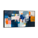 Quadro Stampa su Tela Prospettive blu - CupidoDesign