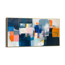 Quadro Stampa su Tela Prospettive blu - CupidoDesign