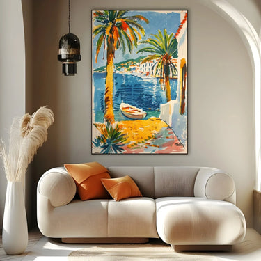 Quadro Stampa su Tela Prospettive di Ibiza, Spagna - CupidoDesign