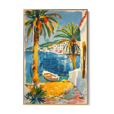 Quadro Stampa su Tela Prospettive di Ibiza, Spagna - CupidoDesign