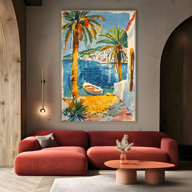 Quadro Stampa su Tela Prospettive di Ibiza, Spagna - CupidoDesign